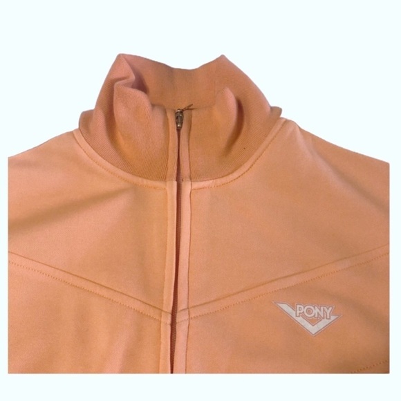 PONY Track Jacket in Tangerine - Picture 3 of 11